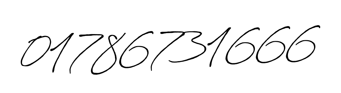 How to make 01786731666 name signature. Use Antro_Vectra_Bolder style for creating short signs online. This is the latest handwritten sign. 01786731666 signature style 7 images and pictures png