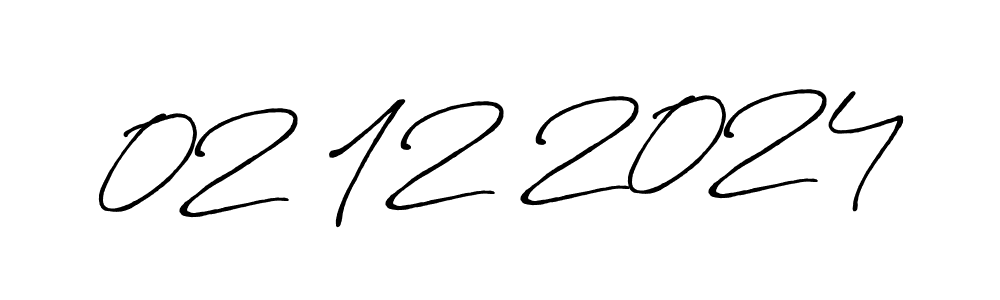 Create a beautiful signature design for name 02 12 2024. With this signature (Antro_Vectra_Bolder) fonts, you can make a handwritten signature for free. 02 12 2024 signature style 7 images and pictures png