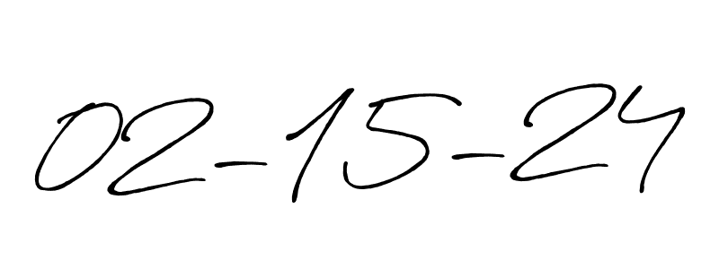 How to make 02-15-24 name signature. Use Antro_Vectra_Bolder style for creating short signs online. This is the latest handwritten sign. 02-15-24 signature style 7 images and pictures png