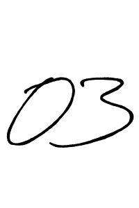 How to Draw 03 signature style? Antro_Vectra_Bolder is a latest design signature styles for name 03. 03 signature style 7 images and pictures png