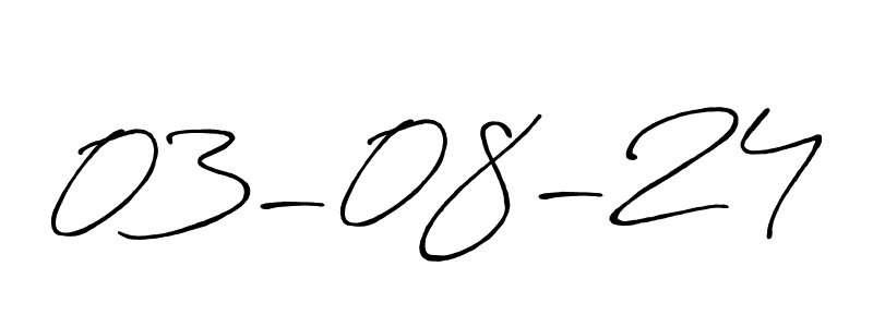 Design your own signature with our free online signature maker. With this signature software, you can create a handwritten (Antro_Vectra_Bolder) signature for name 03-08-24. 03-08-24 signature style 7 images and pictures png