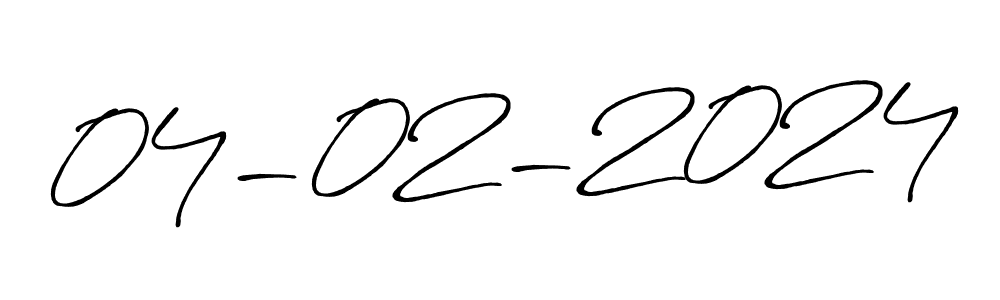 Make a short 04-02-2024 signature style. Manage your documents anywhere anytime using Antro_Vectra_Bolder. Create and add eSignatures, submit forms, share and send files easily. 04-02-2024 signature style 7 images and pictures png