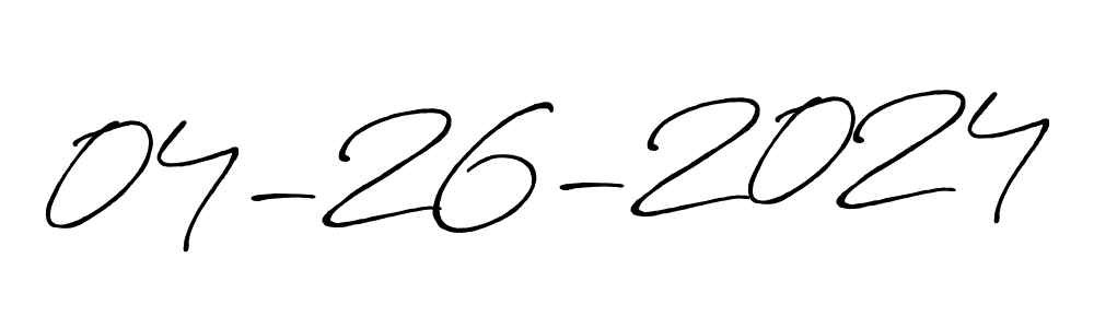 How to Draw 04-26-2024 signature style? Antro_Vectra_Bolder is a latest design signature styles for name 04-26-2024. 04-26-2024 signature style 7 images and pictures png