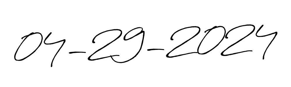 Also You can easily find your signature by using the search form. We will create 04-29-2024 name handwritten signature images for you free of cost using Antro_Vectra_Bolder sign style. 04-29-2024 signature style 7 images and pictures png