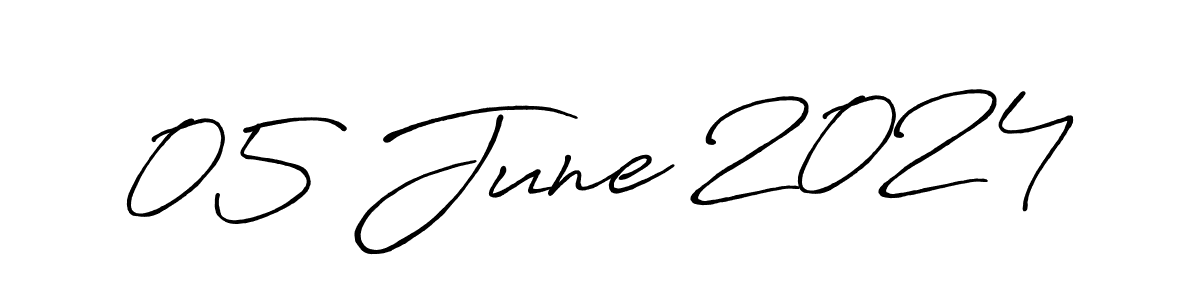 05 June 2024 stylish signature style. Best Handwritten Sign (Antro_Vectra_Bolder) for my name. Handwritten Signature Collection Ideas for my name 05 June 2024. 05 June 2024 signature style 7 images and pictures png