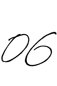 It looks lik you need a new signature style for name 06. Design unique handwritten (Antro_Vectra_Bolder) signature with our free signature maker in just a few clicks. 06 signature style 7 images and pictures png