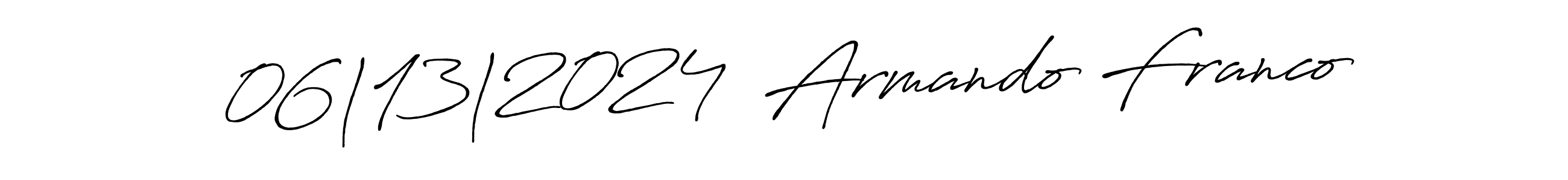 Once you've used our free online signature maker to create your best signature Antro_Vectra_Bolder style, it's time to enjoy all of the benefits that 06|13|2024  Armando Franco name signing documents. 06|13|2024  Armando Franco signature style 7 images and pictures png