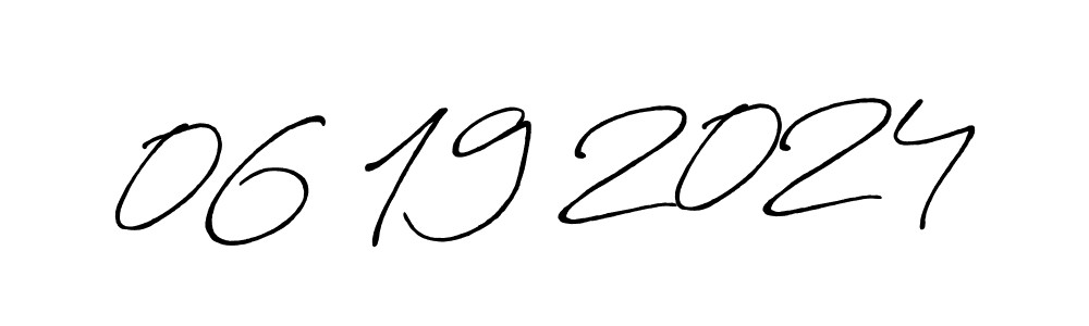 How to make 06 19 2024 name signature. Use Antro_Vectra_Bolder style for creating short signs online. This is the latest handwritten sign. 06 19 2024 signature style 7 images and pictures png