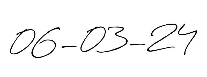 Also we have 06-03-24 name is the best signature style. Create professional handwritten signature collection using Antro_Vectra_Bolder autograph style. 06-03-24 signature style 7 images and pictures png