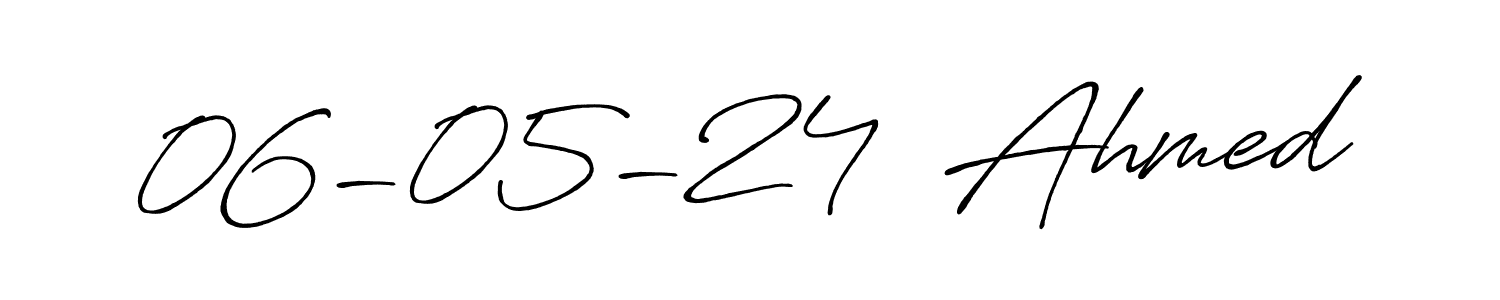 This is the best signature style for the 06-05-24  Ahmed name. Also you like these signature font (Antro_Vectra_Bolder). Mix name signature. 06-05-24  Ahmed signature style 7 images and pictures png