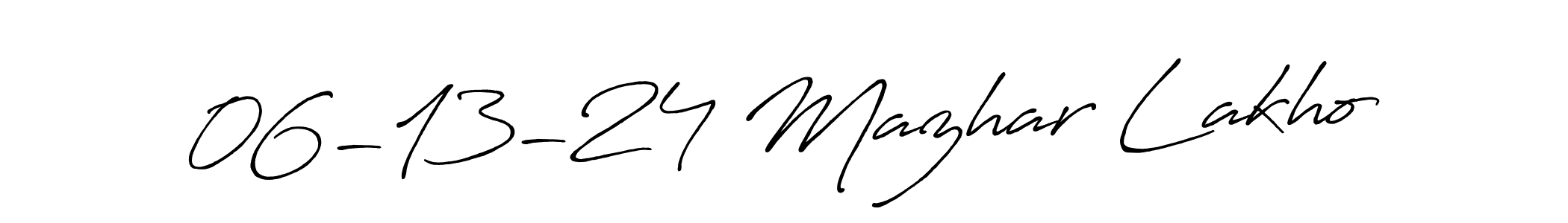It looks lik you need a new signature style for name 06-13-24 Mazhar Lakho. Design unique handwritten (Antro_Vectra_Bolder) signature with our free signature maker in just a few clicks. 06-13-24 Mazhar Lakho signature style 7 images and pictures png