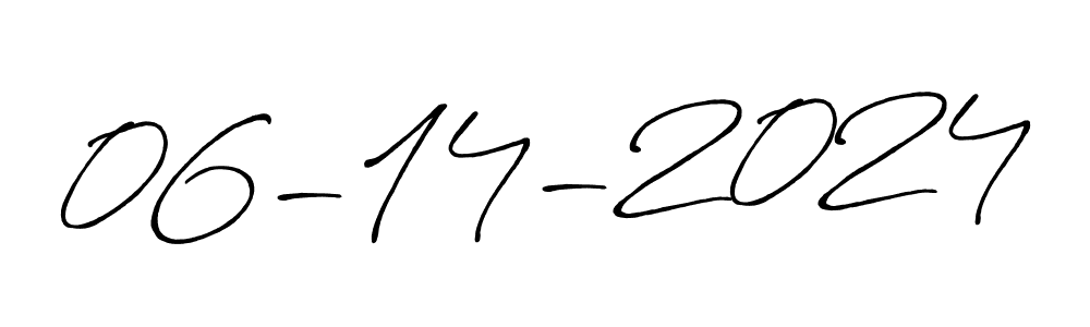 Also we have 06-14-2024 name is the best signature style. Create professional handwritten signature collection using Antro_Vectra_Bolder autograph style. 06-14-2024 signature style 7 images and pictures png