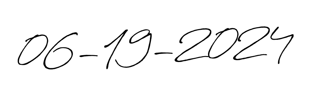 Also we have 06-19-2024 name is the best signature style. Create professional handwritten signature collection using Antro_Vectra_Bolder autograph style. 06-19-2024 signature style 7 images and pictures png