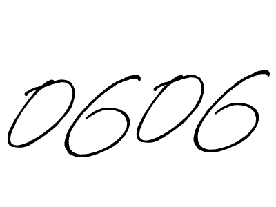 The best way (Antro_Vectra_Bolder) to make a short signature is to pick only two or three words in your name. The name 0606 include a total of six letters. For converting this name. 0606 signature style 7 images and pictures png