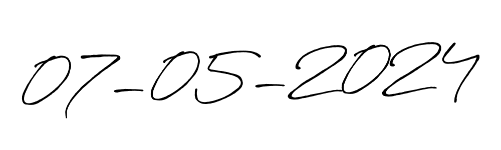 Make a short 07-05-2024 signature style. Manage your documents anywhere anytime using Antro_Vectra_Bolder. Create and add eSignatures, submit forms, share and send files easily. 07-05-2024 signature style 7 images and pictures png