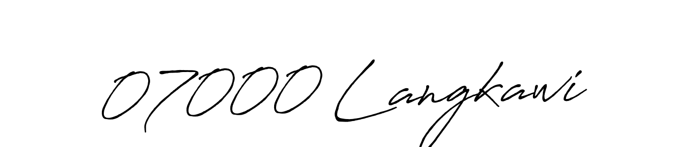 07000 Langkawi stylish signature style. Best Handwritten Sign (Antro_Vectra_Bolder) for my name. Handwritten Signature Collection Ideas for my name 07000 Langkawi. 07000 Langkawi signature style 7 images and pictures png