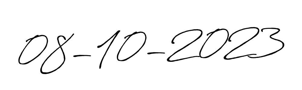 How to Draw 08-10-2023 signature style? Antro_Vectra_Bolder is a latest design signature styles for name 08-10-2023. 08-10-2023 signature style 7 images and pictures png