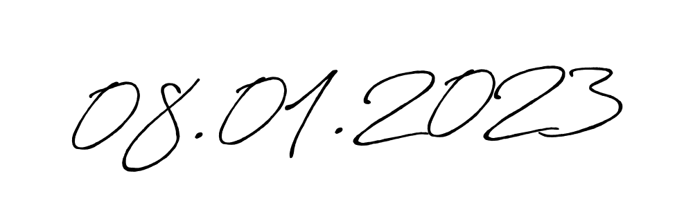 Also we have 08.01.2023 name is the best signature style. Create professional handwritten signature collection using Antro_Vectra_Bolder autograph style. 08.01.2023 signature style 7 images and pictures png