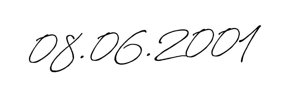 Also You can easily find your signature by using the search form. We will create 08.06.2001 name handwritten signature images for you free of cost using Antro_Vectra_Bolder sign style. 08.06.2001 signature style 7 images and pictures png