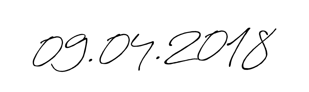 How to make 09.04.2018 signature? Antro_Vectra_Bolder is a professional autograph style. Create handwritten signature for 09.04.2018 name. 09.04.2018 signature style 7 images and pictures png