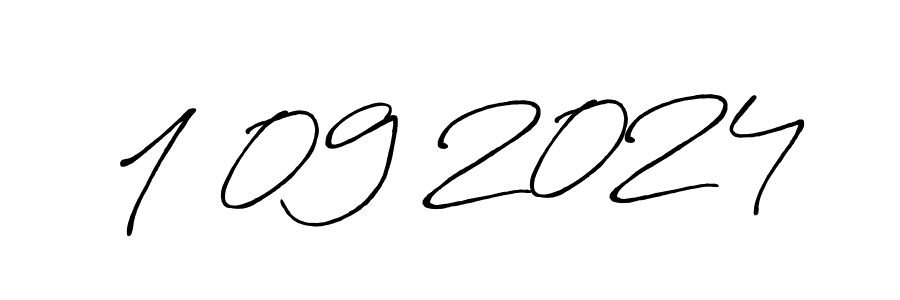 How to Draw 1 09 2024 signature style? Antro_Vectra_Bolder is a latest design signature styles for name 1 09 2024. 1 09 2024 signature style 7 images and pictures png