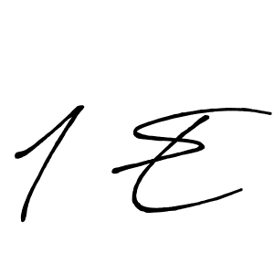 Check out images of Autograph of 1 E name. Actor 1 E Signature Style. Antro_Vectra_Bolder is a professional sign style online. 1 E signature style 7 images and pictures png
