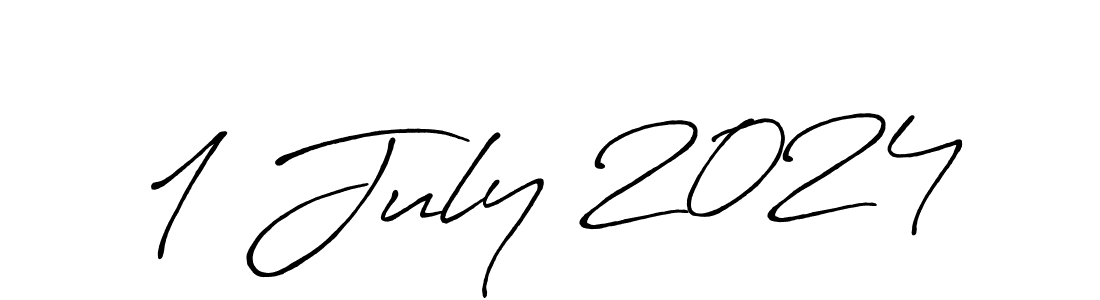 Make a beautiful signature design for name 1 July 2024. With this signature (Antro_Vectra_Bolder) style, you can create a handwritten signature for free. 1 July 2024 signature style 7 images and pictures png