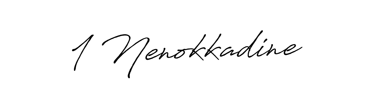 How to Draw 1 Nenokkadine signature style? Antro_Vectra_Bolder is a latest design signature styles for name 1 Nenokkadine. 1 Nenokkadine signature style 7 images and pictures png