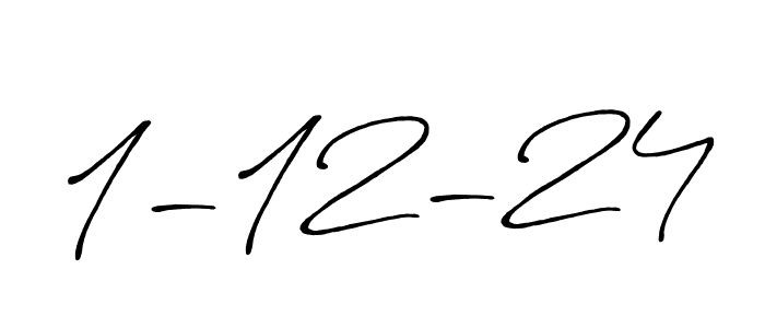 How to Draw 1-12-24 signature style? Antro_Vectra_Bolder is a latest design signature styles for name 1-12-24. 1-12-24 signature style 7 images and pictures png