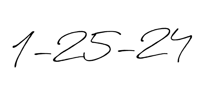 Use a signature maker to create a handwritten signature online. With this signature software, you can design (Antro_Vectra_Bolder) your own signature for name 1-25-24. 1-25-24 signature style 7 images and pictures png