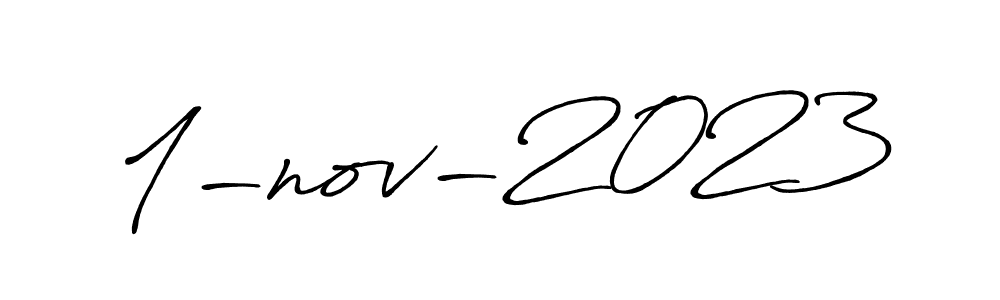 Create a beautiful signature design for name 1-nov-2023. With this signature (Antro_Vectra_Bolder) fonts, you can make a handwritten signature for free. 1-nov-2023 signature style 7 images and pictures png