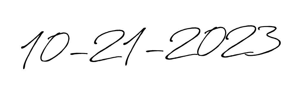 Create a beautiful signature design for name 10-21-2023. With this signature (Antro_Vectra_Bolder) fonts, you can make a handwritten signature for free. 10-21-2023 signature style 7 images and pictures png