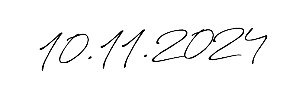 Design your own signature with our free online signature maker. With this signature software, you can create a handwritten (Antro_Vectra_Bolder) signature for name 10.11.2024. 10.11.2024 signature style 7 images and pictures png