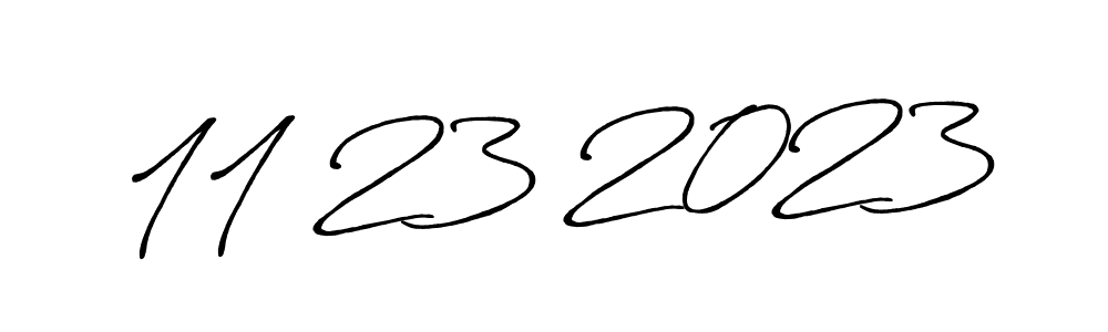 Also we have 11 23 2023 name is the best signature style. Create professional handwritten signature collection using Antro_Vectra_Bolder autograph style. 11 23 2023 signature style 7 images and pictures png