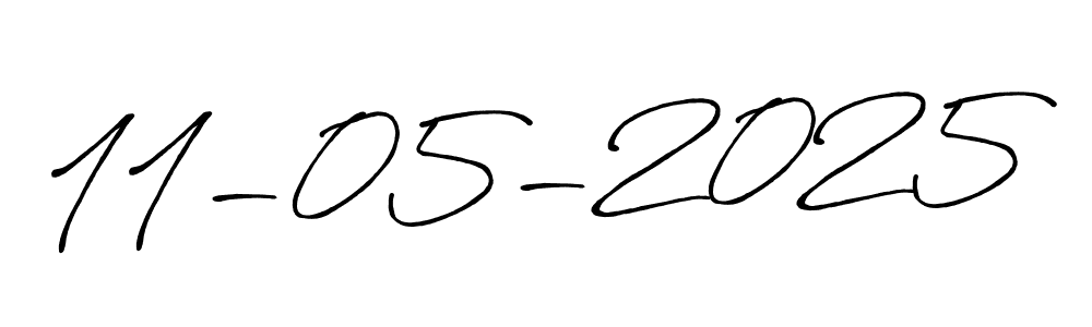 How to make 11-05-2025 name signature. Use Antro_Vectra_Bolder style for creating short signs online. This is the latest handwritten sign. 11-05-2025 signature style 7 images and pictures png