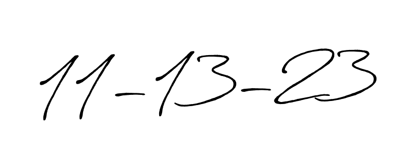 Make a beautiful signature design for name 11-13-23. With this signature (Antro_Vectra_Bolder) style, you can create a handwritten signature for free. 11-13-23 signature style 7 images and pictures png