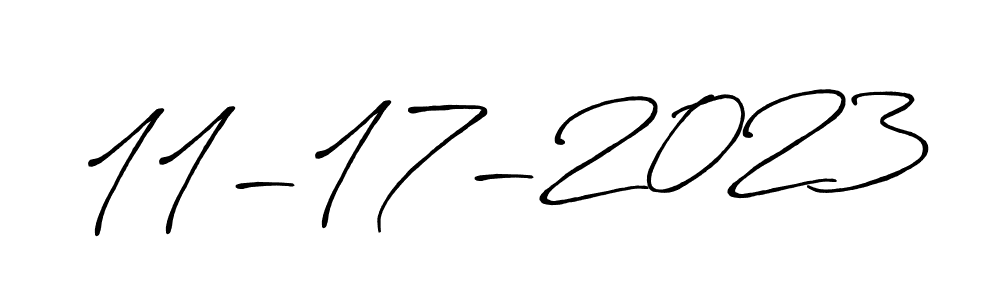 Use a signature maker to create a handwritten signature online. With this signature software, you can design (Antro_Vectra_Bolder) your own signature for name 11-17-2023. 11-17-2023 signature style 7 images and pictures png