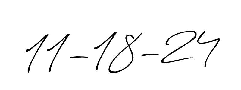 Similarly Antro_Vectra_Bolder is the best handwritten signature design. Signature creator online .You can use it as an online autograph creator for name 11-18-24. 11-18-24 signature style 7 images and pictures png