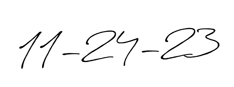 Also we have 11-24-23 name is the best signature style. Create professional handwritten signature collection using Antro_Vectra_Bolder autograph style. 11-24-23 signature style 7 images and pictures png