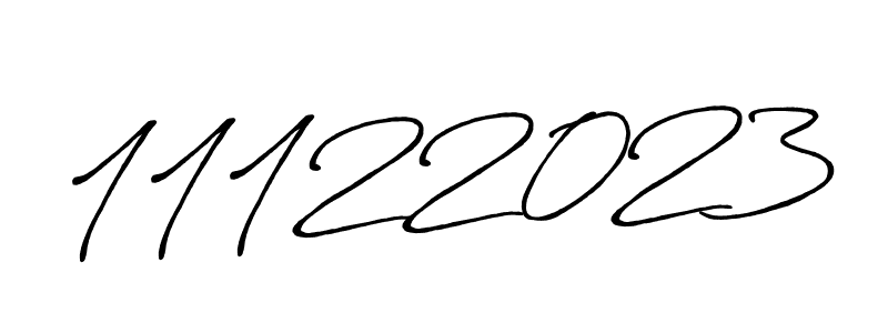 How to make 11122023 signature? Antro_Vectra_Bolder is a professional autograph style. Create handwritten signature for 11122023 name. 11122023 signature style 7 images and pictures png