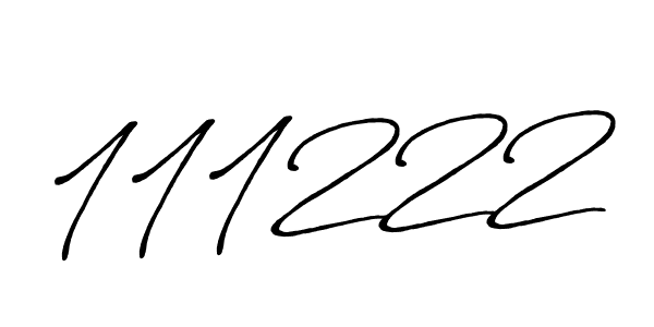 if you are searching for the best signature style for your name 111222. so please give up your signature search. here we have designed multiple signature styles  using Antro_Vectra_Bolder. 111222 signature style 7 images and pictures png