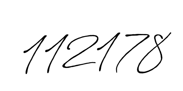 Make a beautiful signature design for name 112178. With this signature (Antro_Vectra_Bolder) style, you can create a handwritten signature for free. 112178 signature style 7 images and pictures png