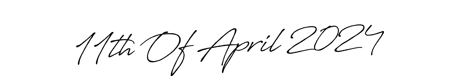 11th Of April 2024 stylish signature style. Best Handwritten Sign (Antro_Vectra_Bolder) for my name. Handwritten Signature Collection Ideas for my name 11th Of April 2024. 11th Of April 2024 signature style 7 images and pictures png