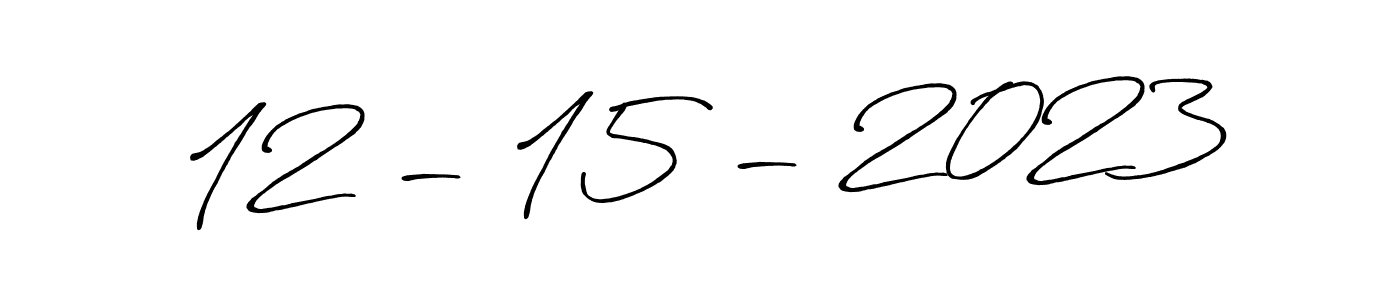 How to Draw 12 - 15 - 2023 signature style? Antro_Vectra_Bolder is a latest design signature styles for name 12 - 15 - 2023. 12 - 15 - 2023 signature style 7 images and pictures png