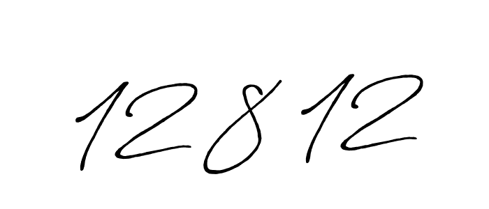 Design your own signature with our free online signature maker. With this signature software, you can create a handwritten (Antro_Vectra_Bolder) signature for name 12 8 12. 12 8 12 signature style 7 images and pictures png