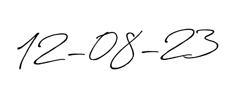 How to make 12-08-23 signature? Antro_Vectra_Bolder is a professional autograph style. Create handwritten signature for 12-08-23 name. 12-08-23 signature style 7 images and pictures png