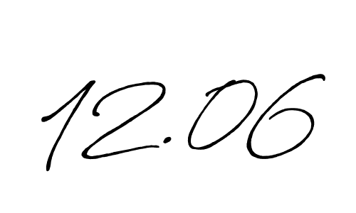 Make a beautiful signature design for name 12.06. Use this online signature maker to create a handwritten signature for free. 12.06 signature style 7 images and pictures png