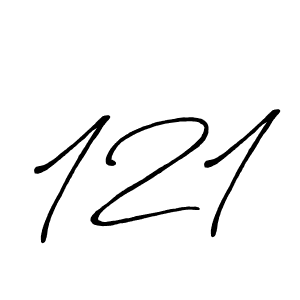 The best way (Antro_Vectra_Bolder) to make a short signature is to pick only two or three words in your name. The name 121 include a total of six letters. For converting this name. 121 signature style 7 images and pictures png