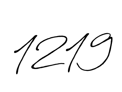 Also we have 1219 name is the best signature style. Create professional handwritten signature collection using Antro_Vectra_Bolder autograph style. 1219 signature style 7 images and pictures png