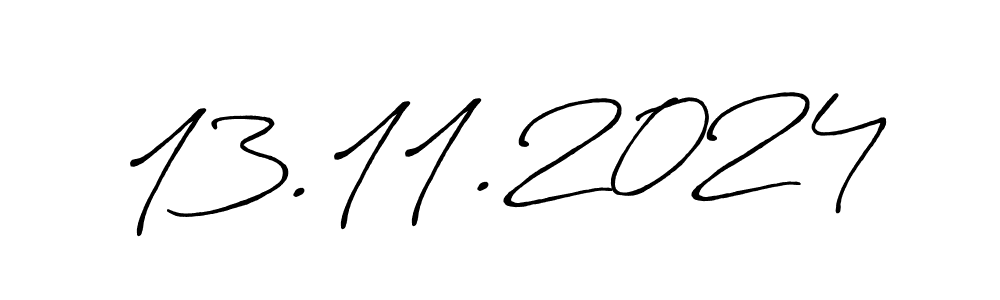 Design your own signature with our free online signature maker. With this signature software, you can create a handwritten (Antro_Vectra_Bolder) signature for name 13.11.2024. 13.11.2024 signature style 7 images and pictures png